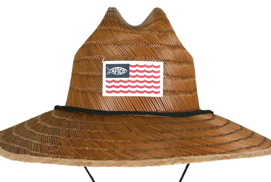 AFTCO Boatbar Straw Hat