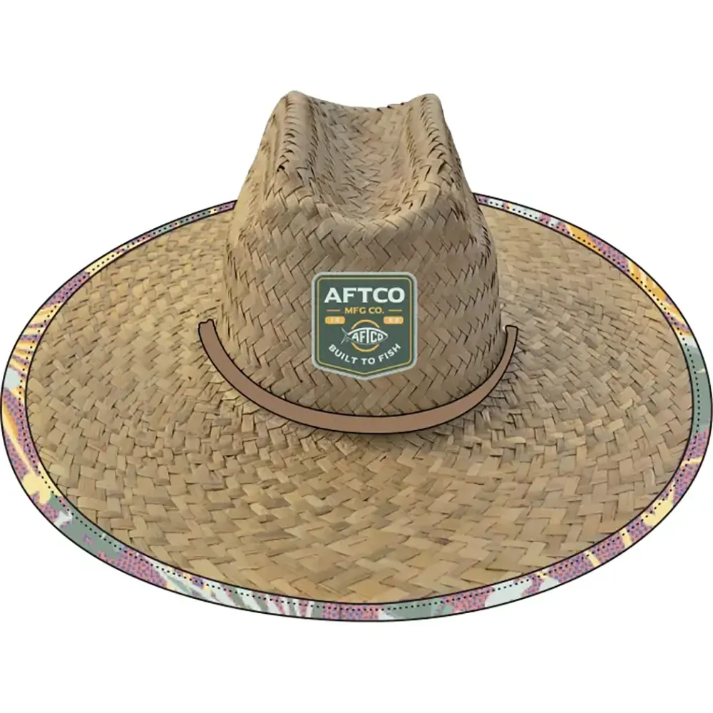 AFTCO Boatbar Straw Hat