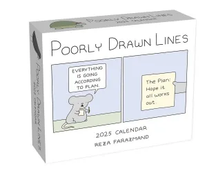 Andrews McMeel Poorly Drawn Lines 2025 Day-to-Day Calendar