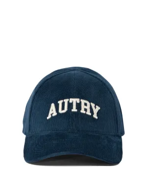 Autry Corduroy Baseball Cap With Embroidery