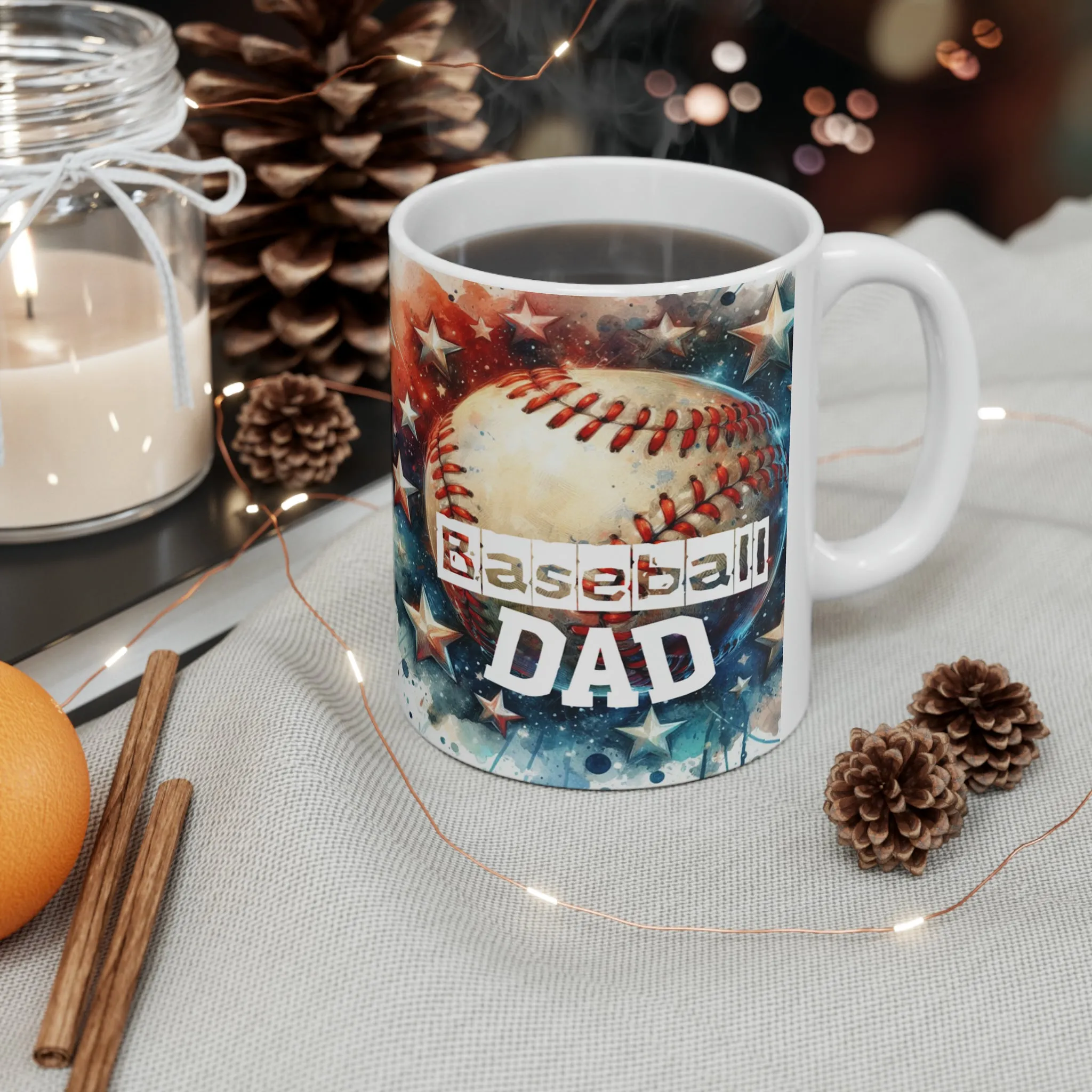 Baseball Dad Mug 11oz