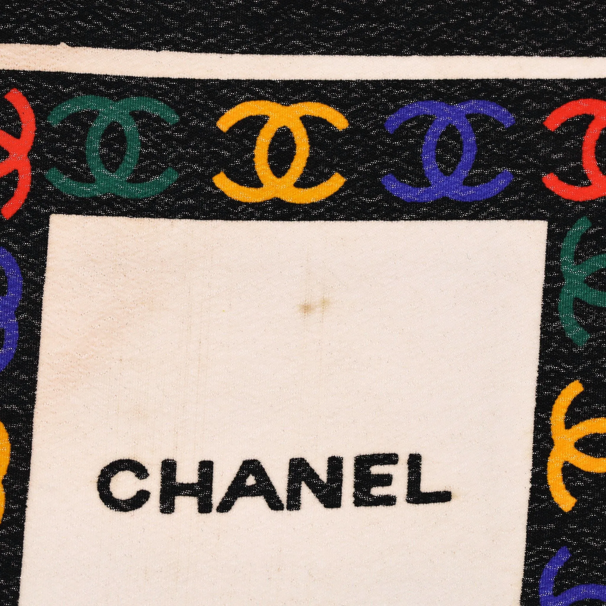 Chanel Multi-Logo 'CC' Silk Scarf