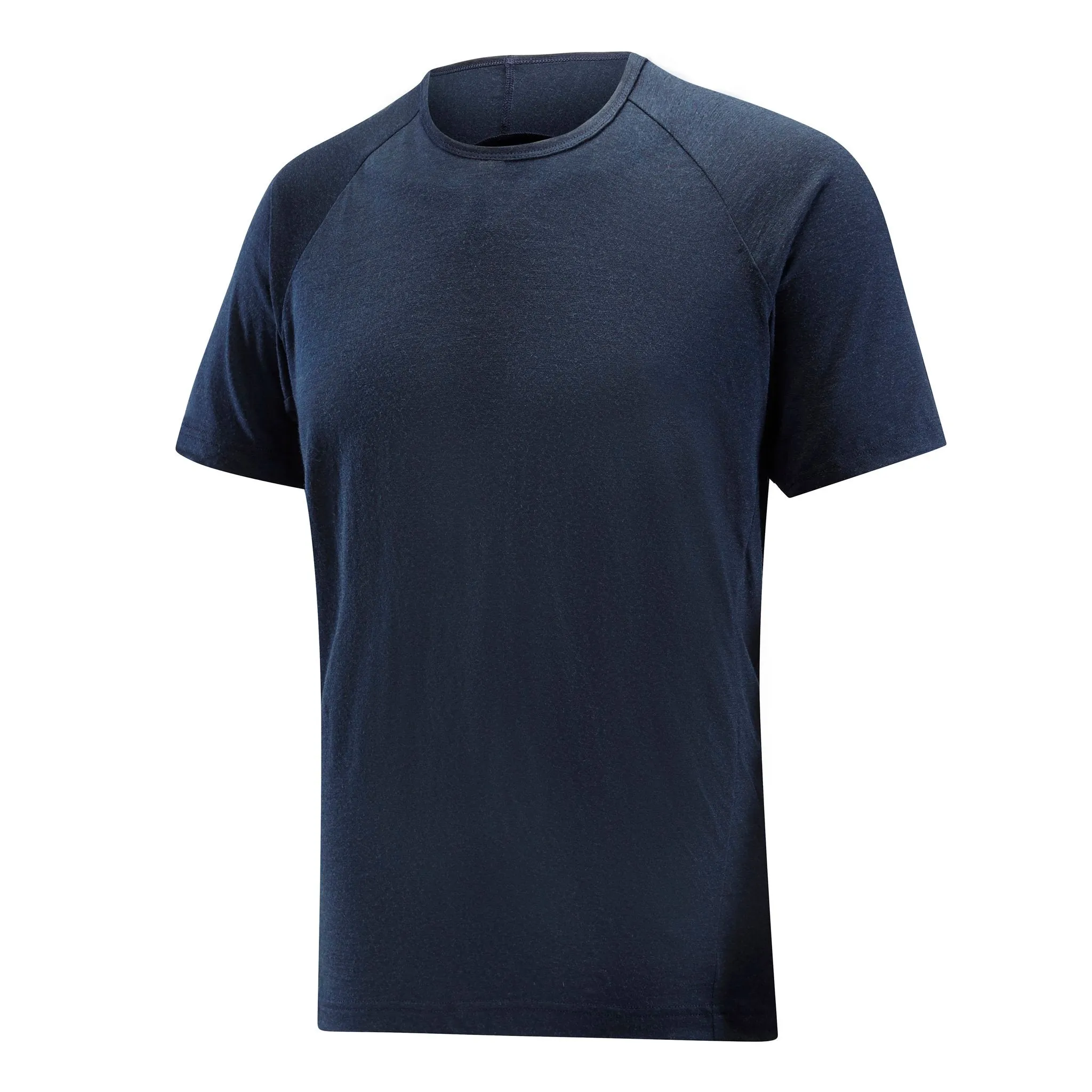 COUGAR - Mens Merino Wool Baselayer Big Cat Short Sleeve Crew Neck