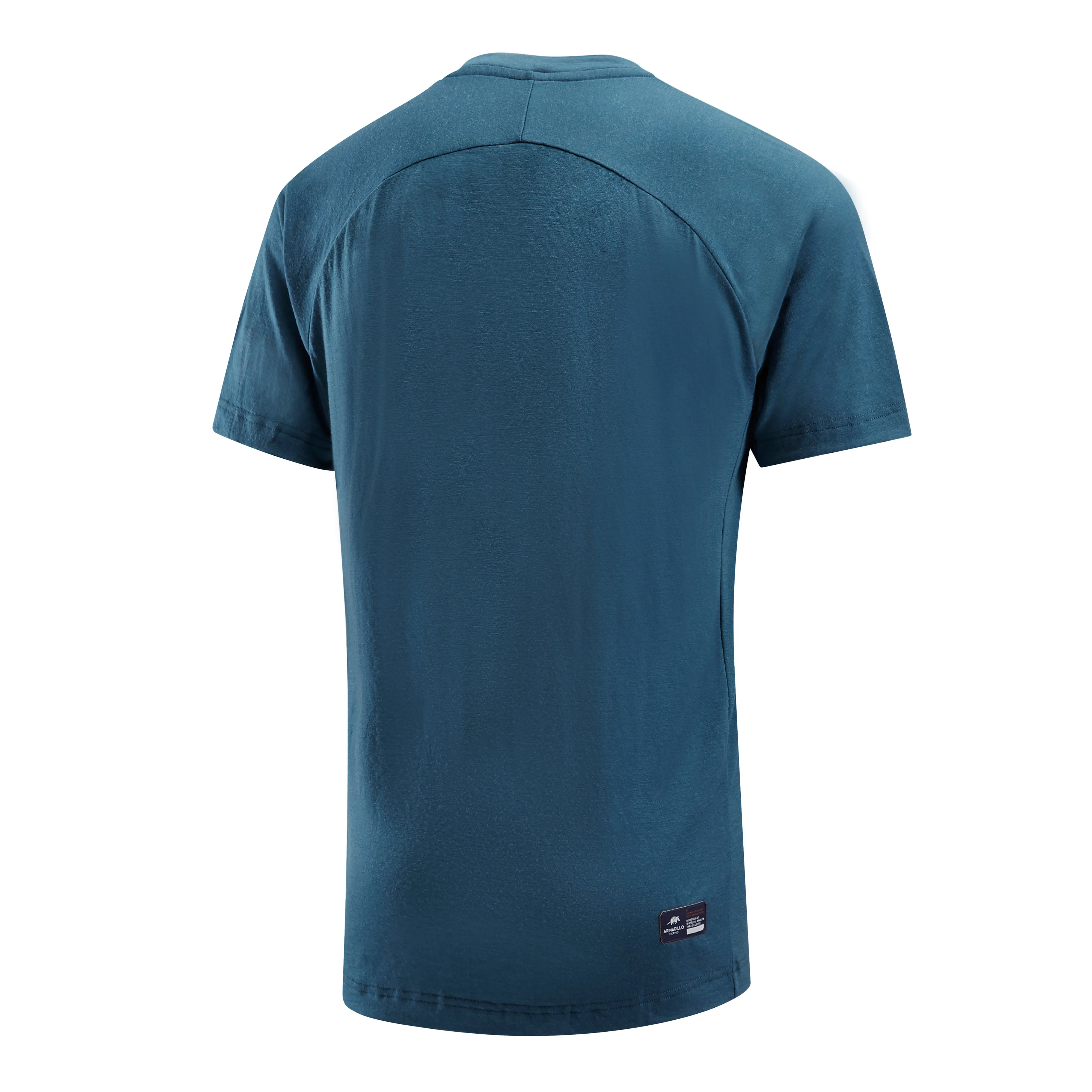 COUGAR - Mens Merino Wool Baselayer Big Cat Short Sleeve Crew Neck