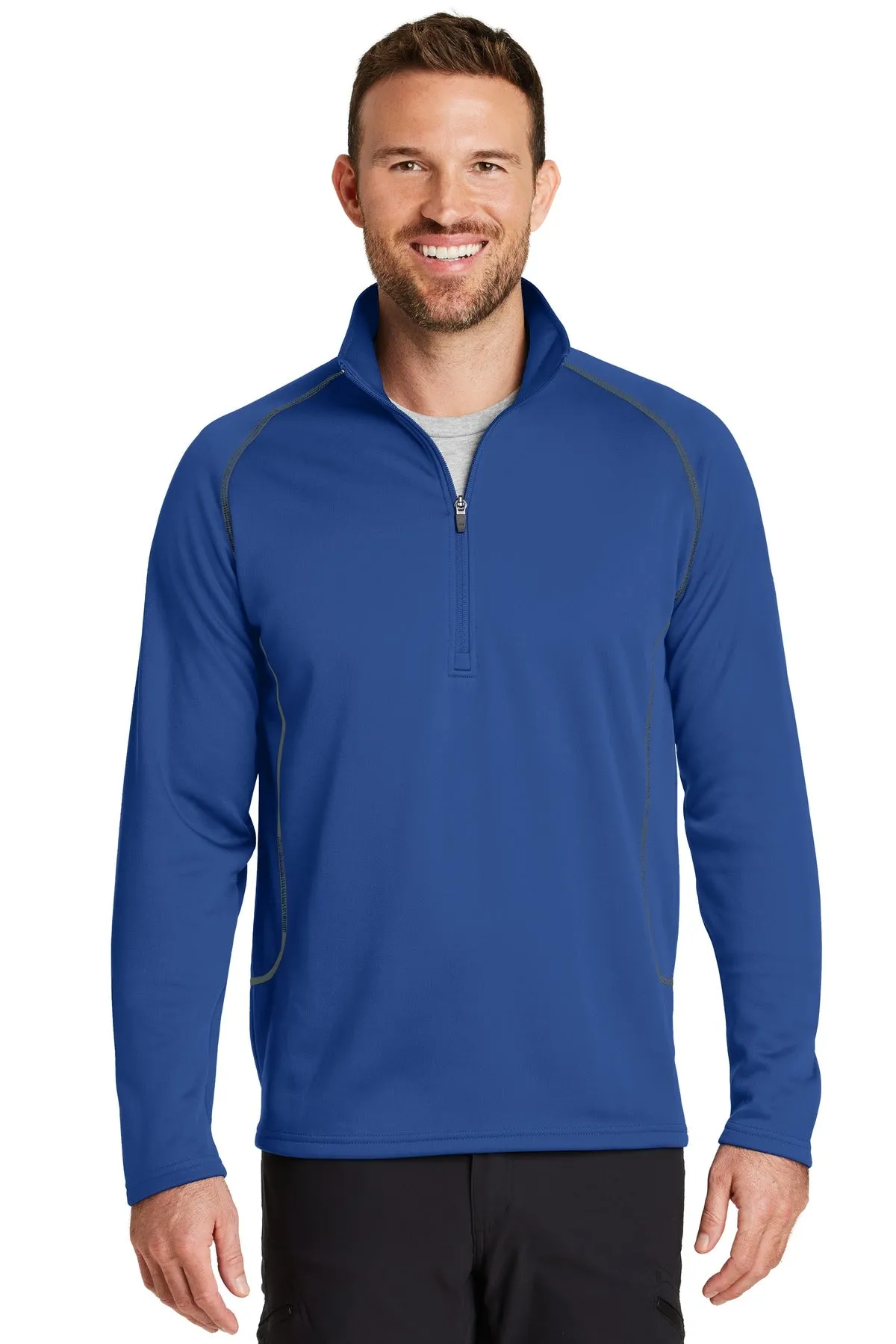 Custom Embroidered - Eddie Bauer® Smooth Fleece 1/2-Zip. EB236