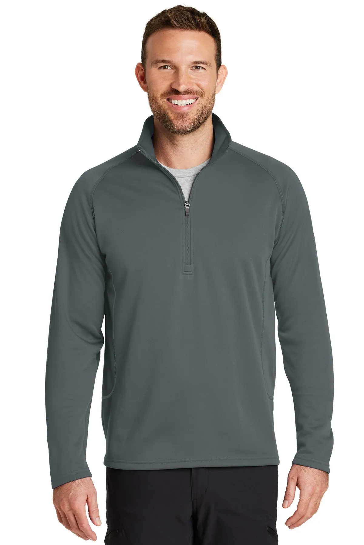 Custom Embroidered - Eddie Bauer® Smooth Fleece 1/2-Zip. EB236