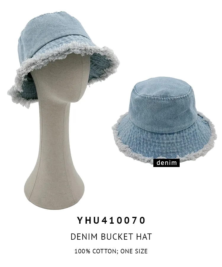 Denim Bucket Hat