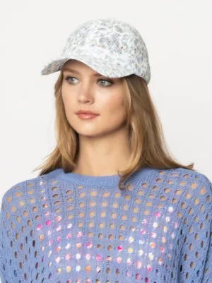 Floral Patterned Baseball Cap