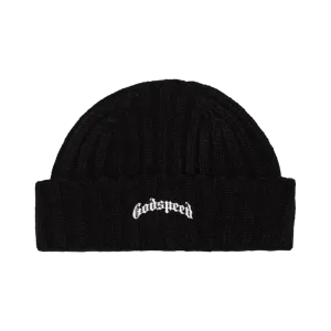 GodSpeed OG Logo Emblem Beanie - Black