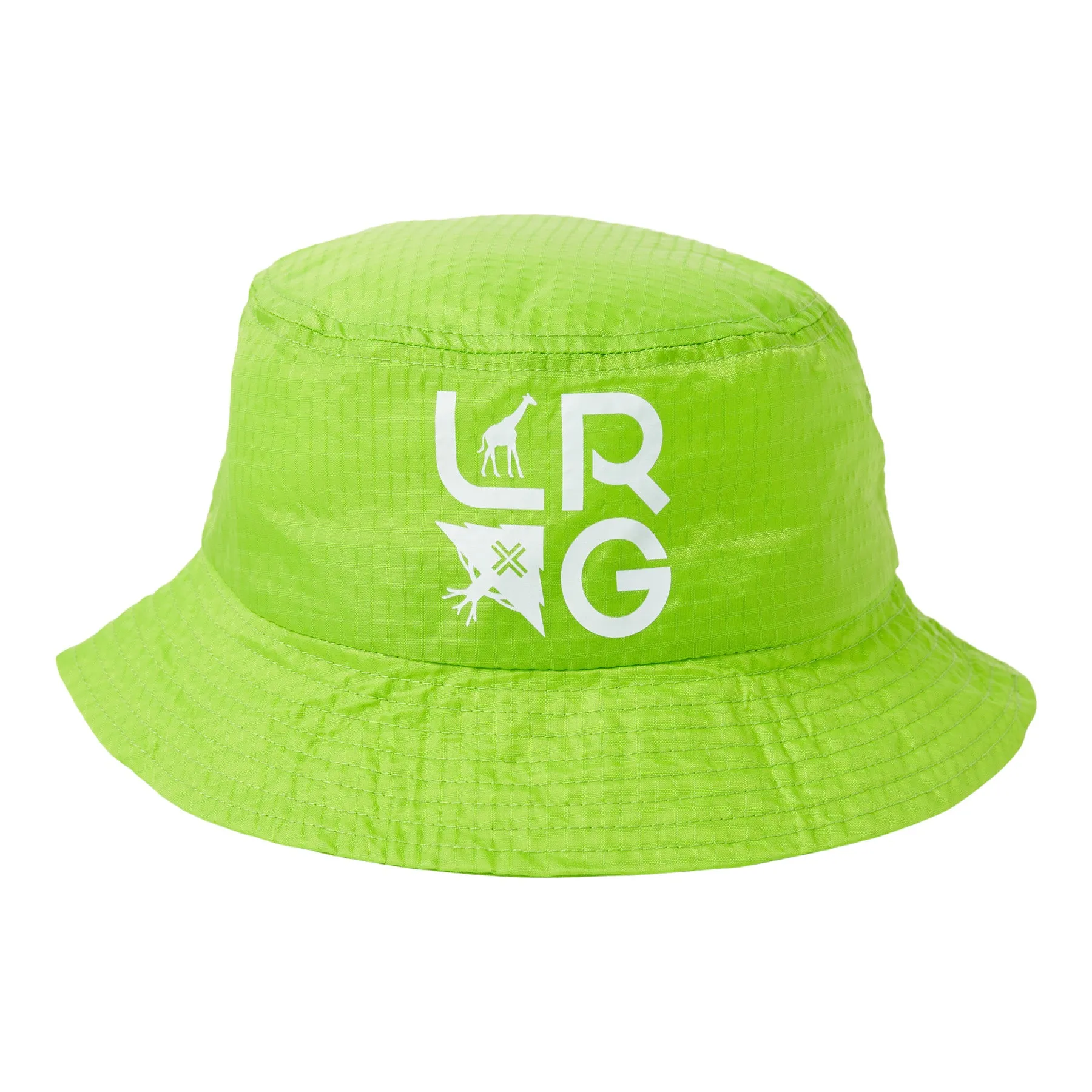 PACKABLE BUCKET HAT - NEON GREEN