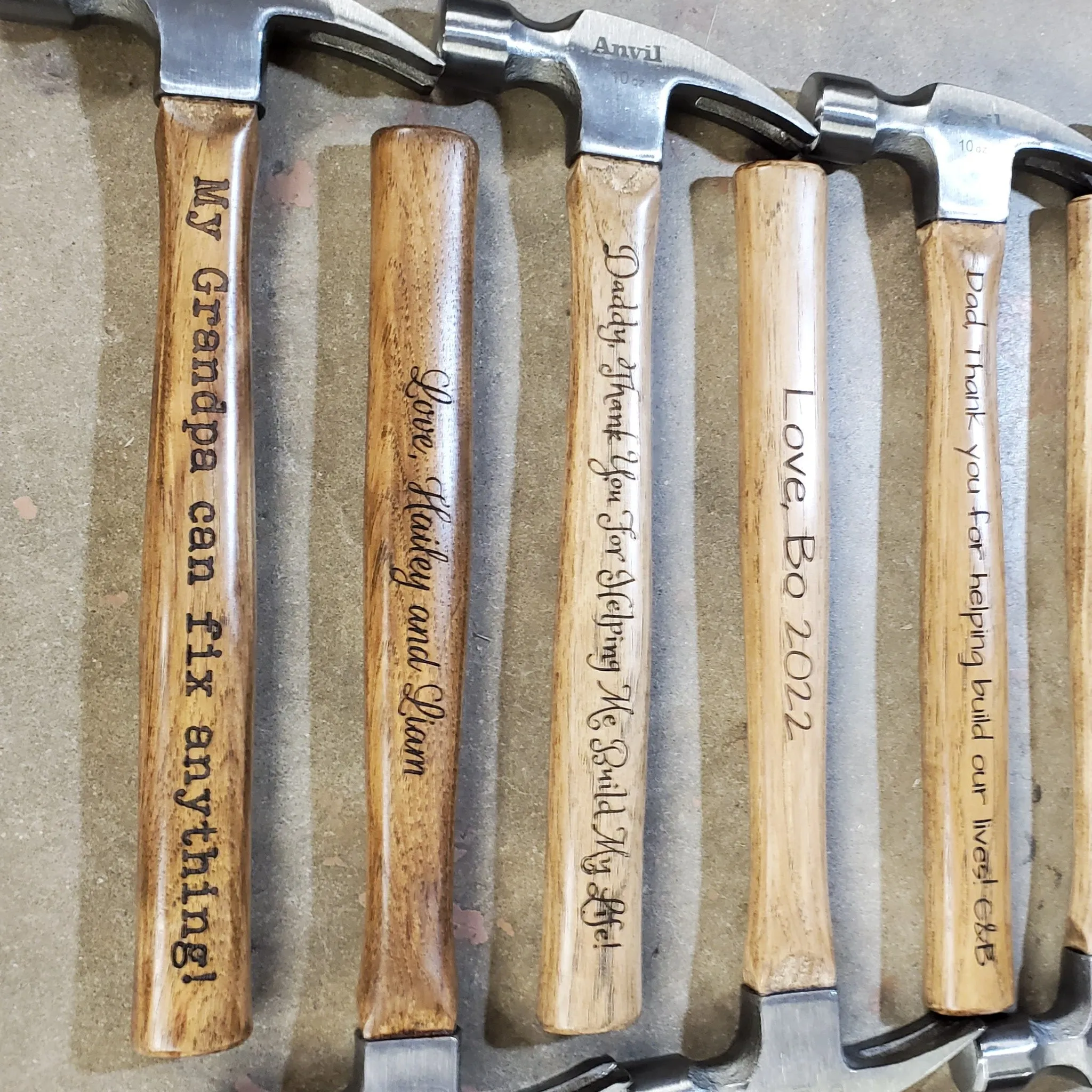 Personalized Gift - Engraved Hammer