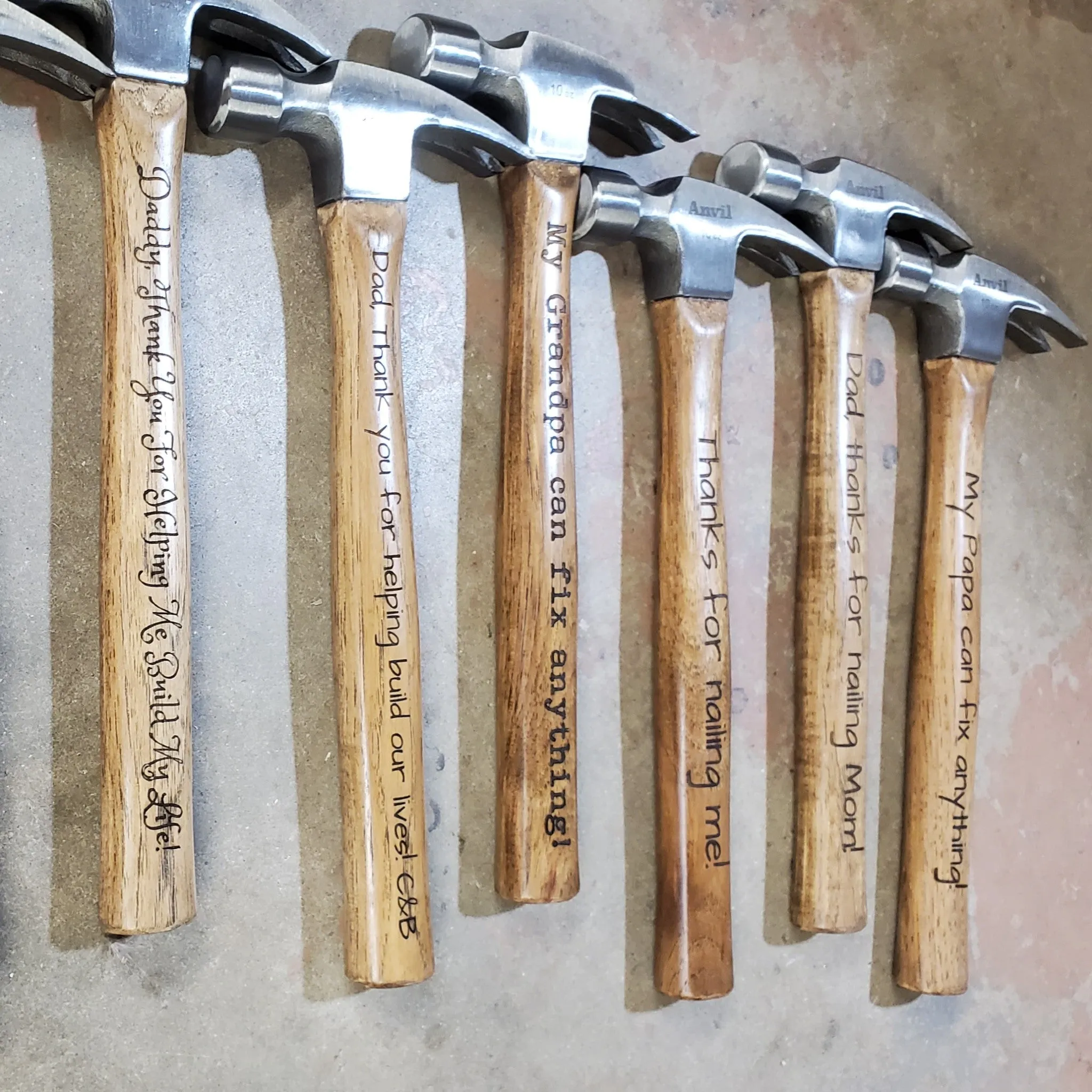 Personalized Gift - Engraved Hammer