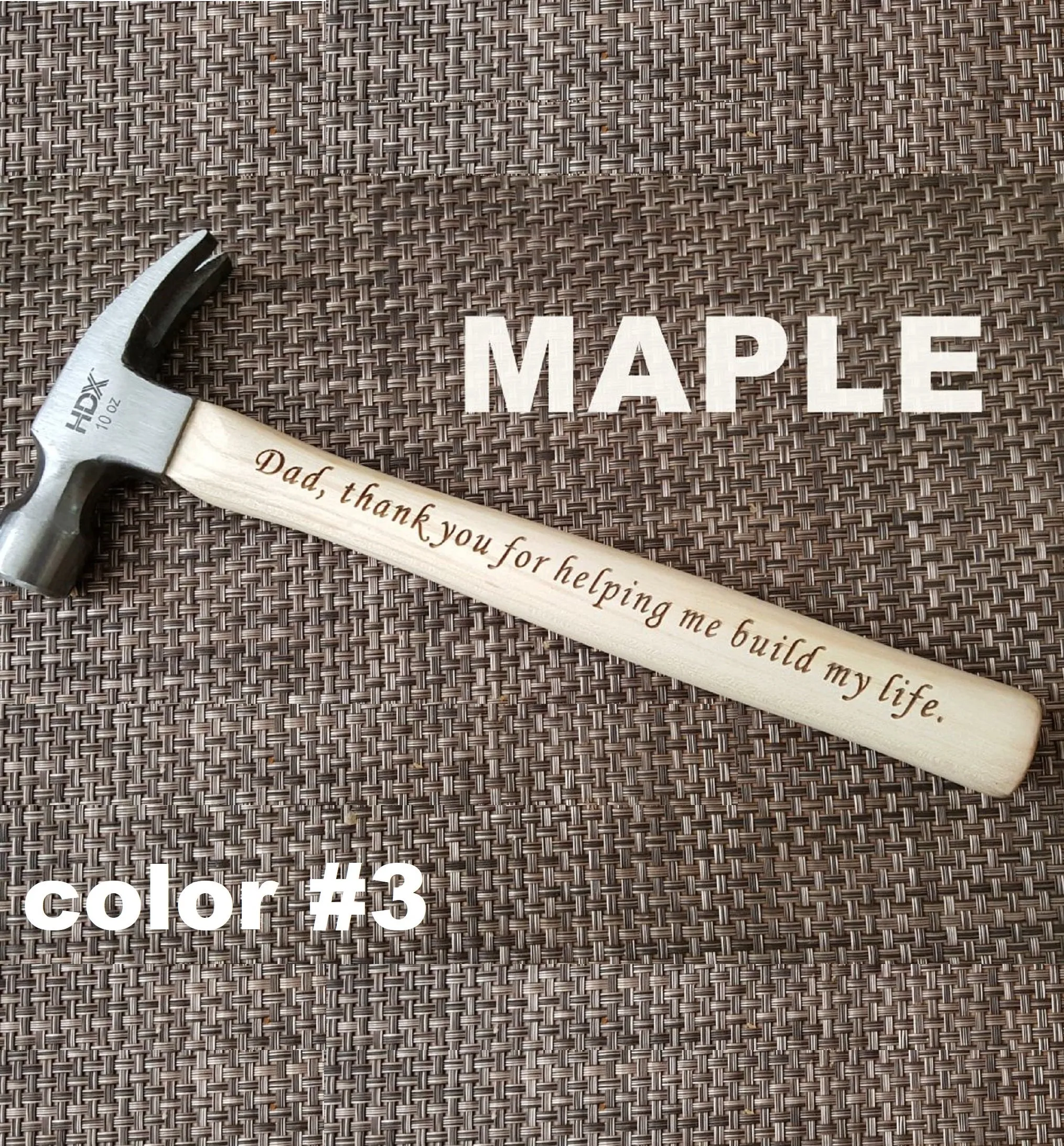 Personalized Hammer - Custom Engraved Hammer