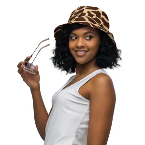 Safari Chic Giraffe Bucket Hat, lioness-love