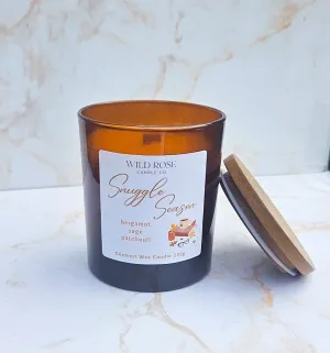 Snuggle Season Wood Wick Coconut Candle