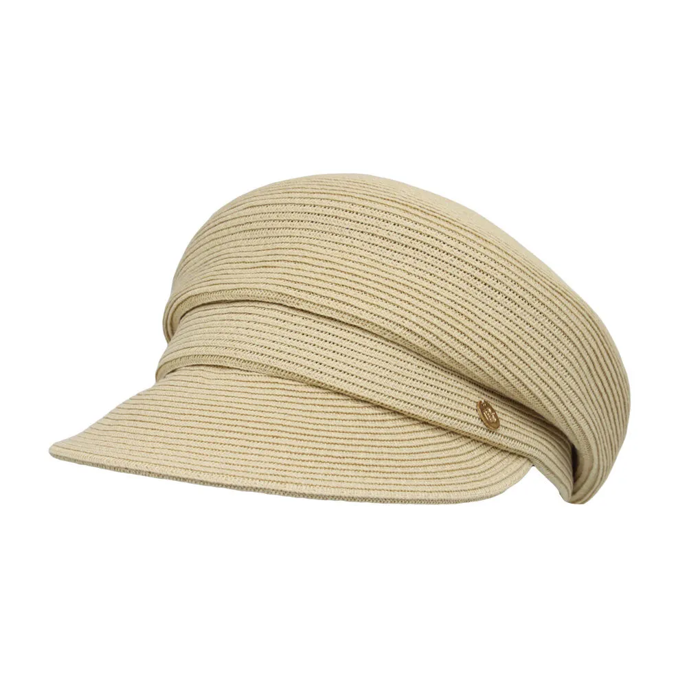 Summer Straw Newsboy Hat Beret Cap Bakerboy Visor Meshed Hat JDG1417