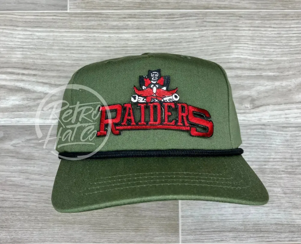 Texas Tech Red Raiders on Retro Rope Hat