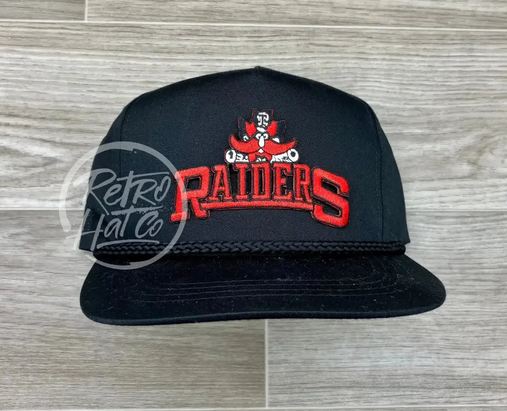 Texas Tech Red Raiders on Retro Rope Hat