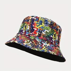 Unisex 3D Cartoon Bucket Hat | Stylish Sun Protection for Outdoor Adventures