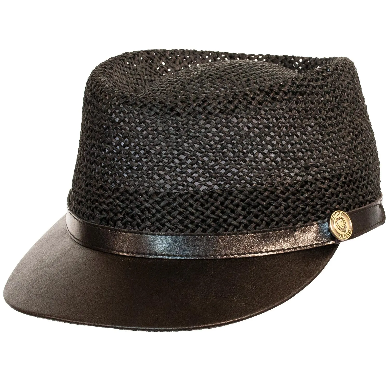 Vented Straw Legionnaire Cap by Bruno Capelo