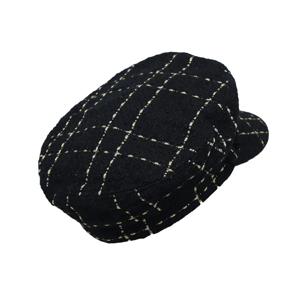 Womens Wool Baker Boy Hat Winter Newsboy Beret Cap KRG1428